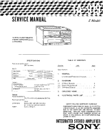 Sony TA-919 - Service Manual 